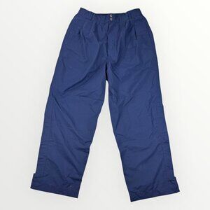 Vintage Zero Restriction Gore-Tex Tour Slacks Mens Lined Windbreaker Golf Pants